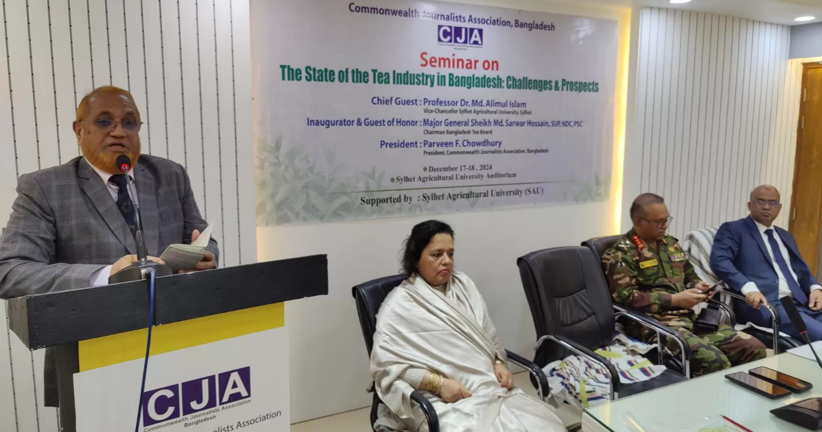 Seminar highlights challenges and prospects of Bangladesh’s tea industry