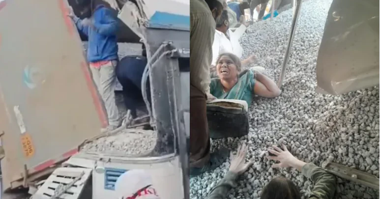 Truck slams into passenger bus in southern India, killing at least 20