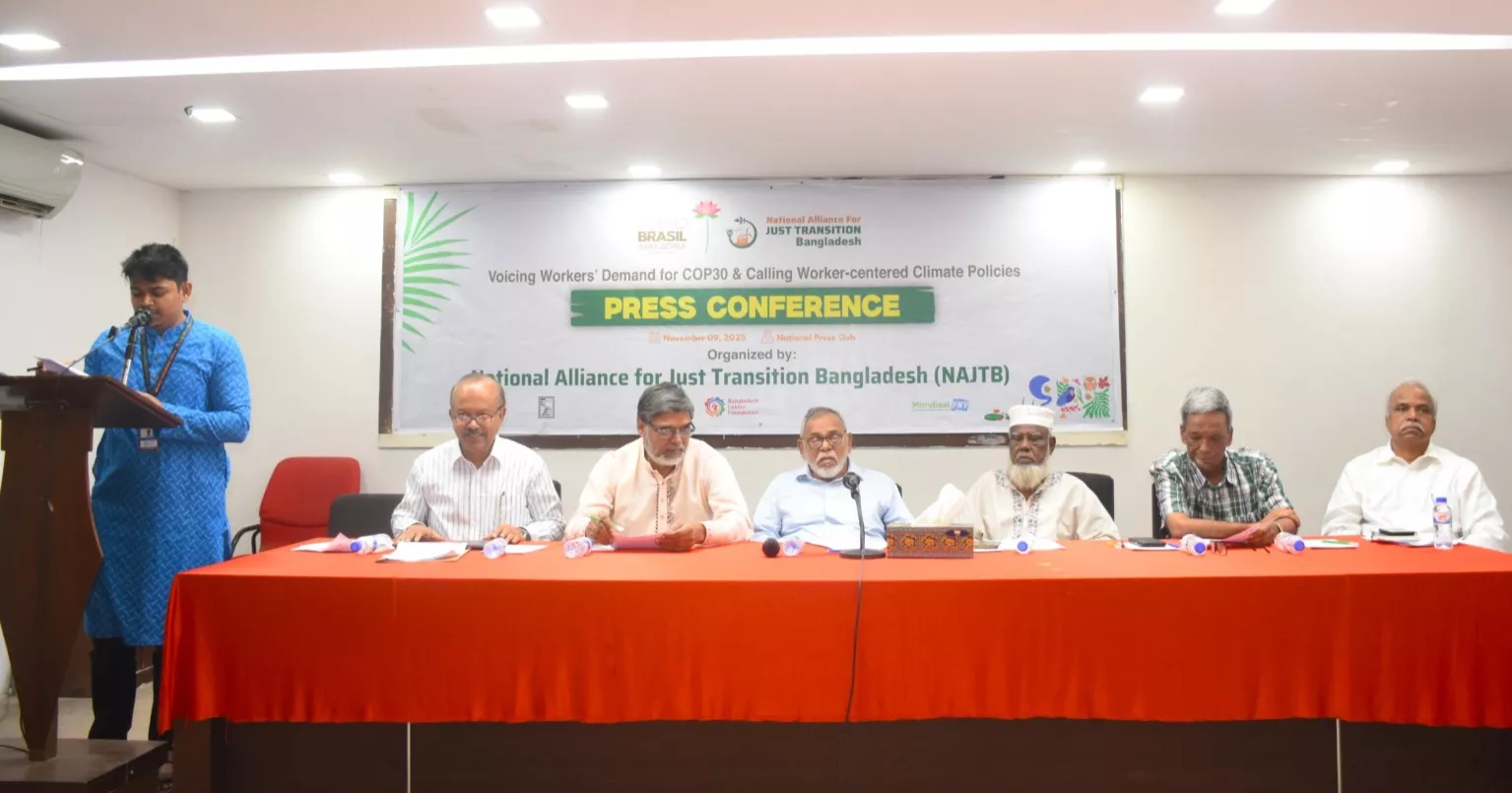 Bangladeshi trade unions call for 10-point climate action ahead of COP30