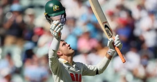 Carey’s home-ground ton and Khawaja’s 82 lift Australia to 326-8 on opening day