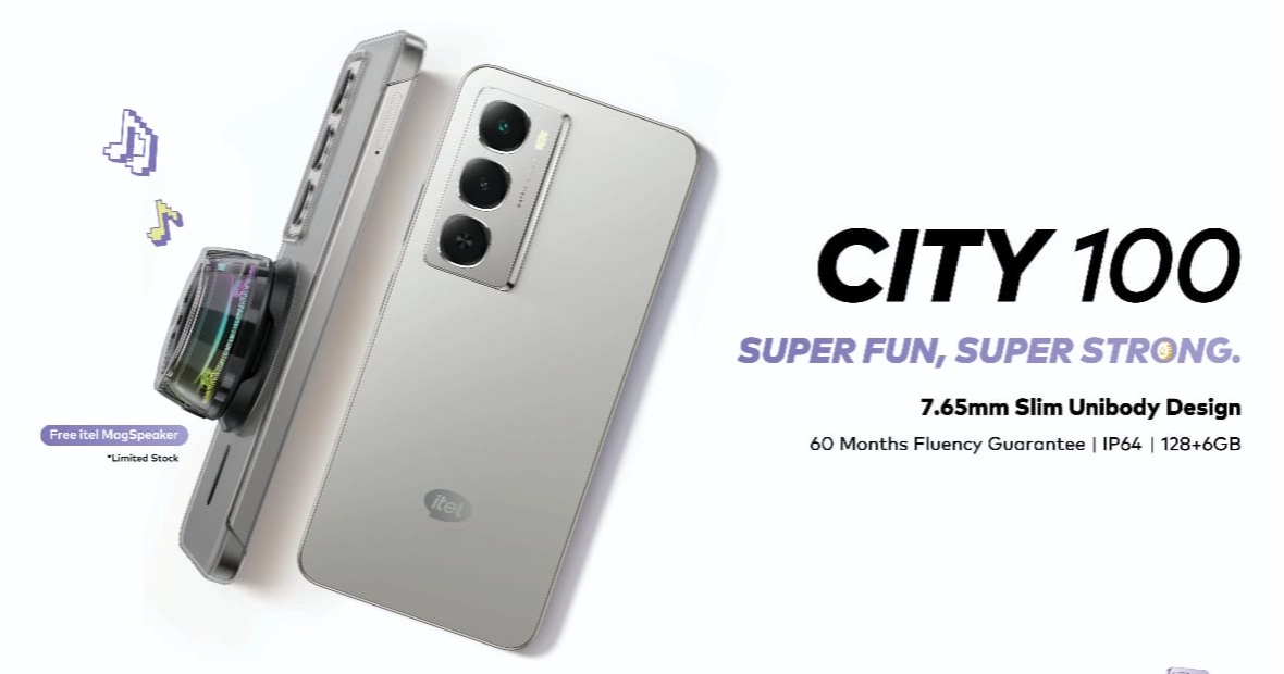Itel Launches CITY Series with CITY 100: A Next-Gen Smartphone built for Gen Z with deepSeek AI and bold design