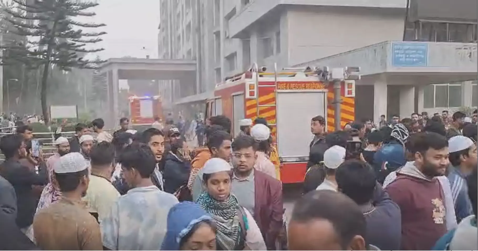 Fire at Mymensingh Medical brought under control in an hour