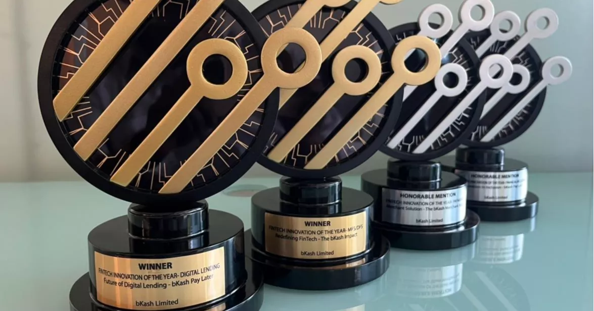 bKash achieves 4 accolades at Bangladesh Fintech Award-25 for fostering innovations