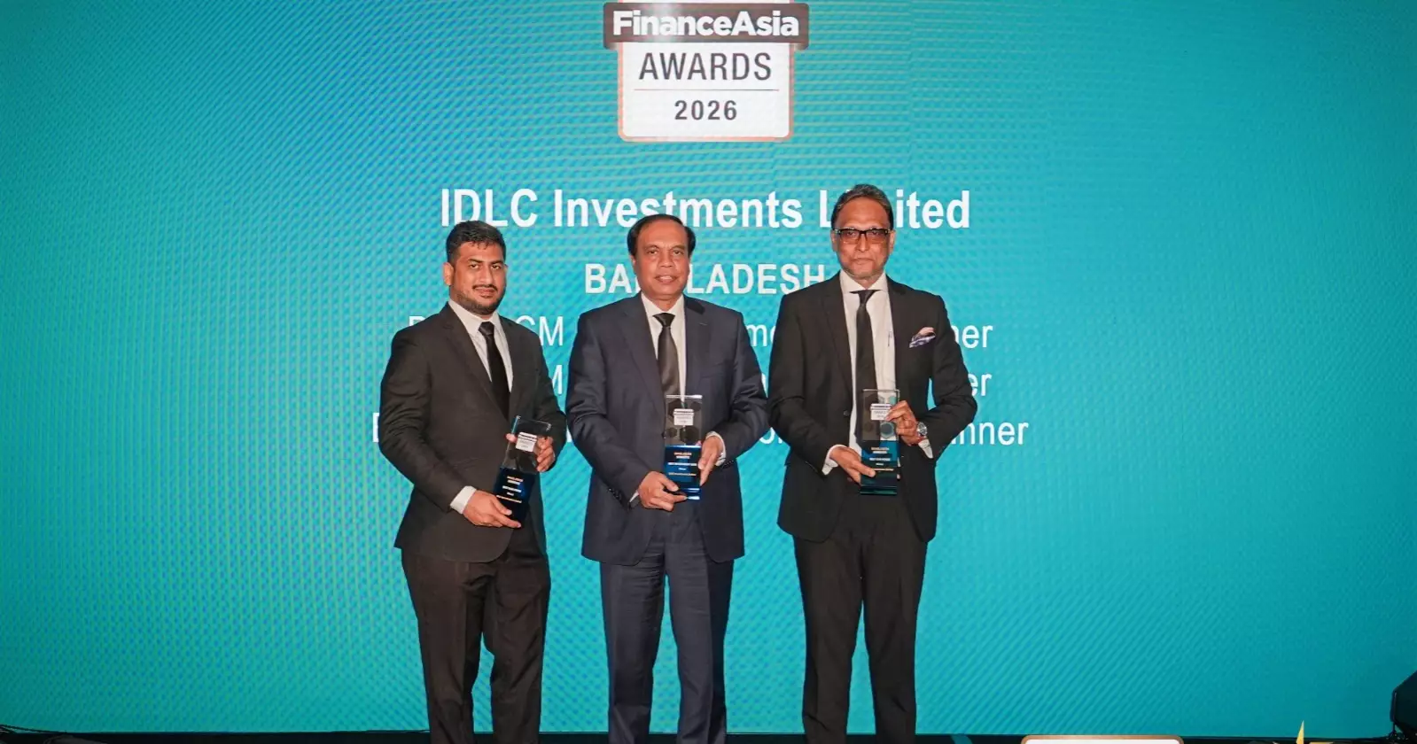 IDLC Investments wins three FinanceAsia Awards 2026