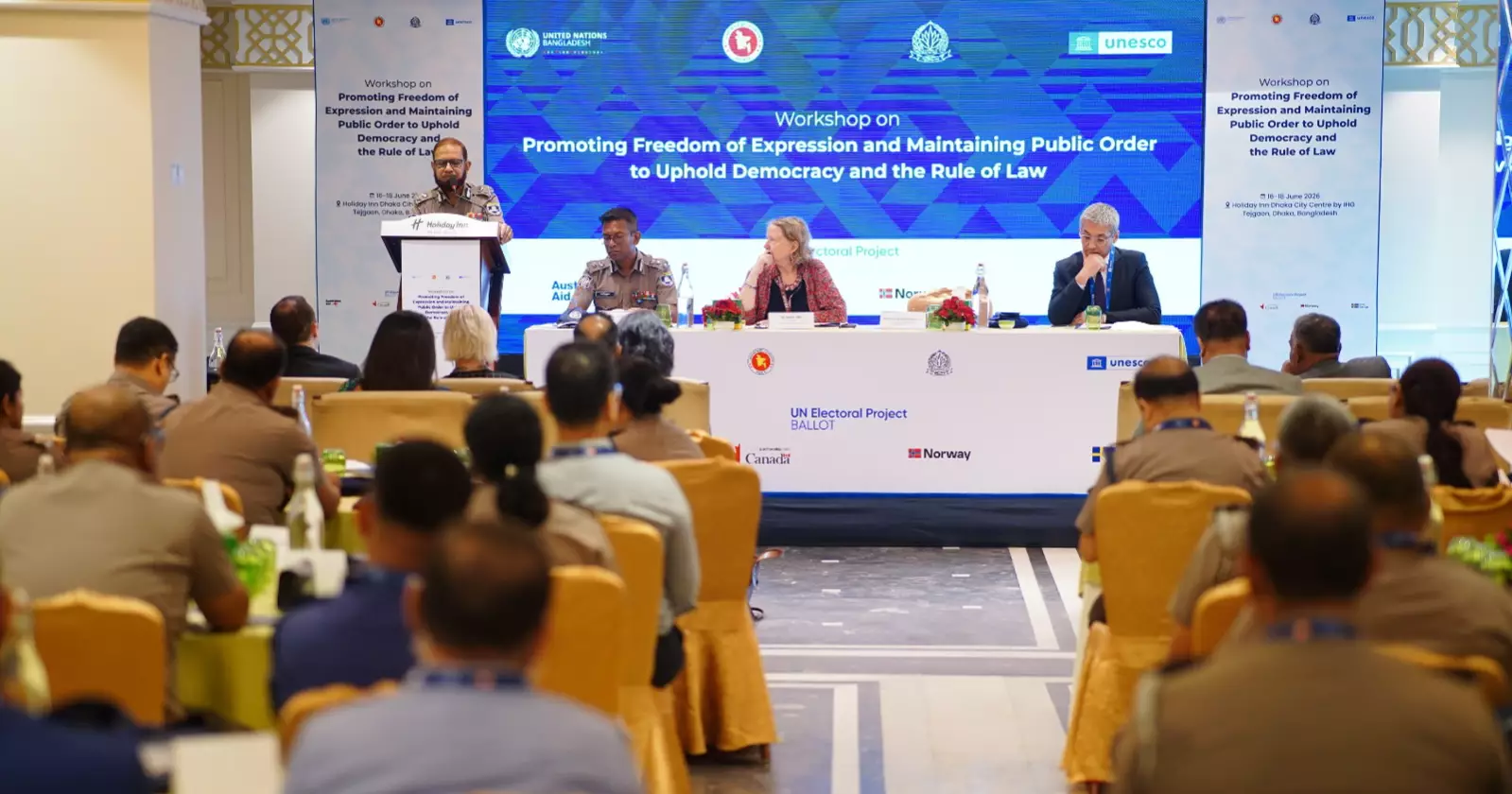 Police, journalists join workshop on press freedom