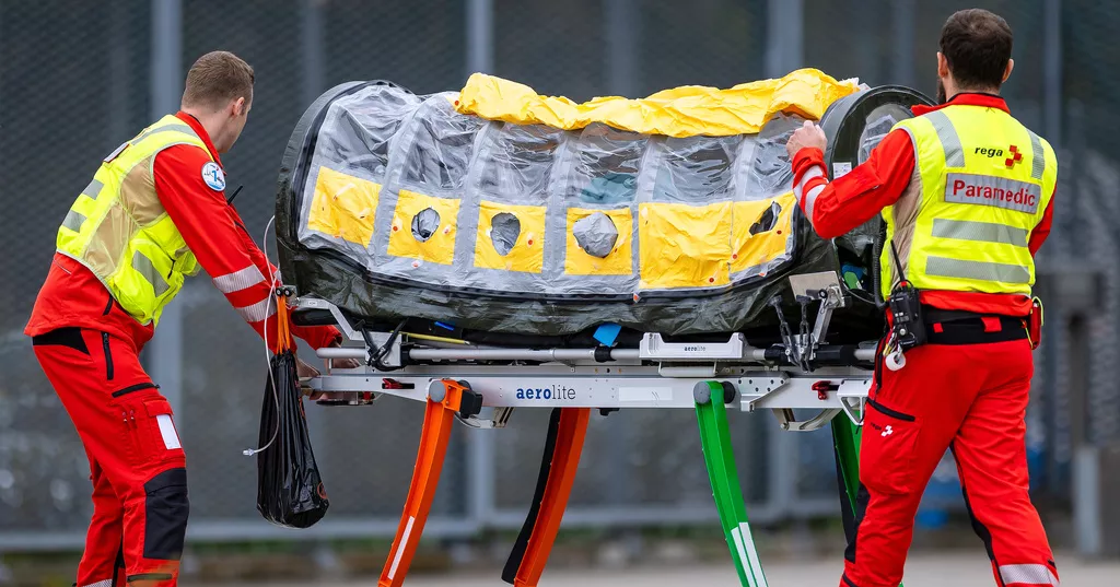 Nigeria’s first confirmed Ebola patient evacuated to Switzerland