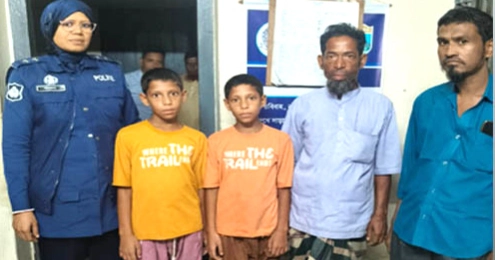 Missing twin brothers found ‘hiding’ in Gazipur to avoid studies