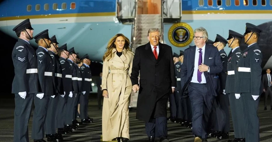 Trump begins UK state visit amid protests, trade and security talks on agenda