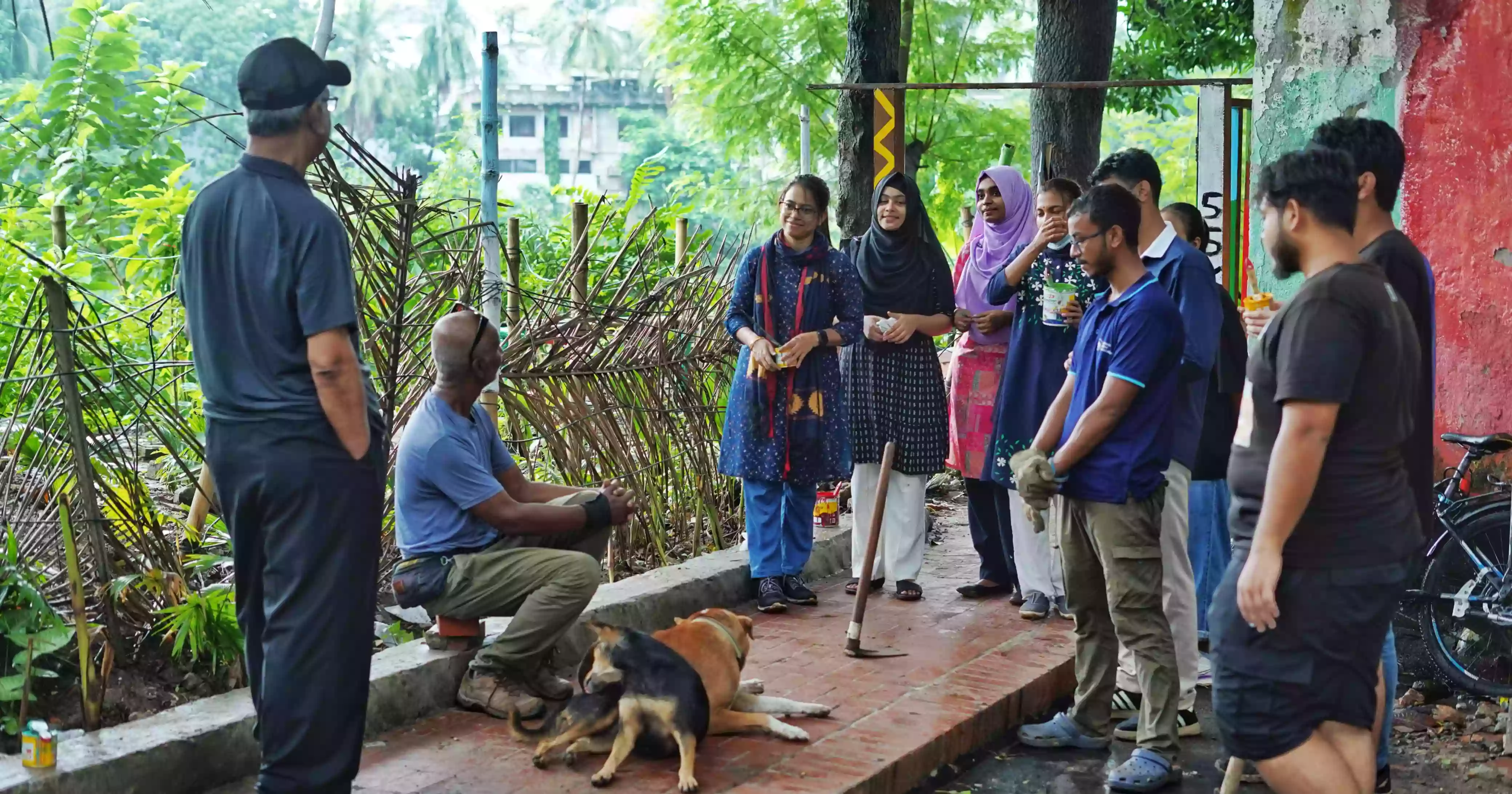 Banani Society's 55k Adda Park: Community-led initiative transforms decaying lakeside into urban oasis
