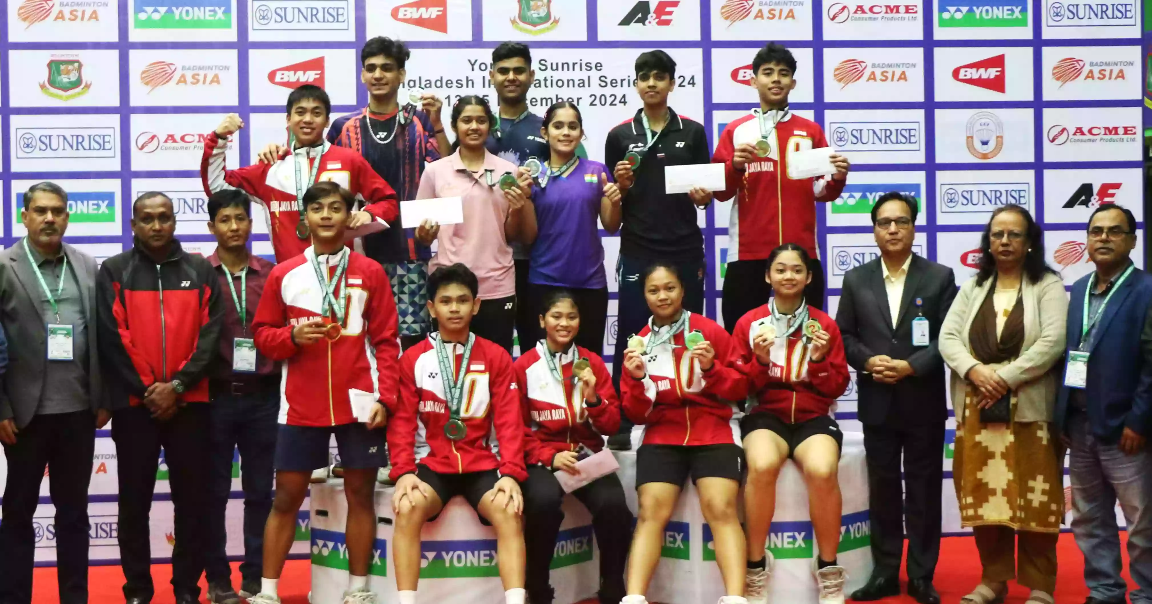 Yonex-Sunrise Junior Int'l Series: Vita Annafsa, Keyla Annisa Putri of Indonesia earn doubles crown