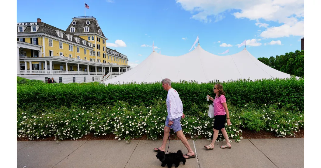 In Taylor Swift’s beach town, every clue becomes a wedding rumor