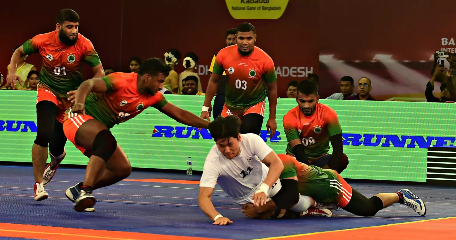 Bangabandhu Cup Kabaddi: Holders Bangladesh make flying start beating