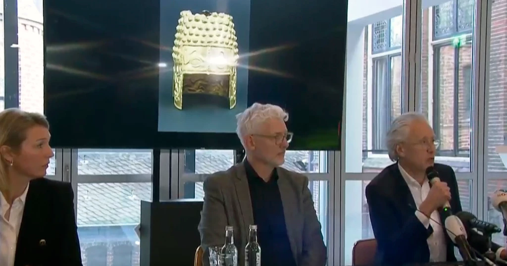 Theft in Netherlands of ancient golden helmet leaves Romania distraught