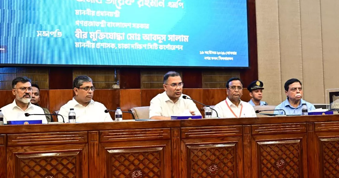 PM urges city officials to keep Dhaka clean for their own children