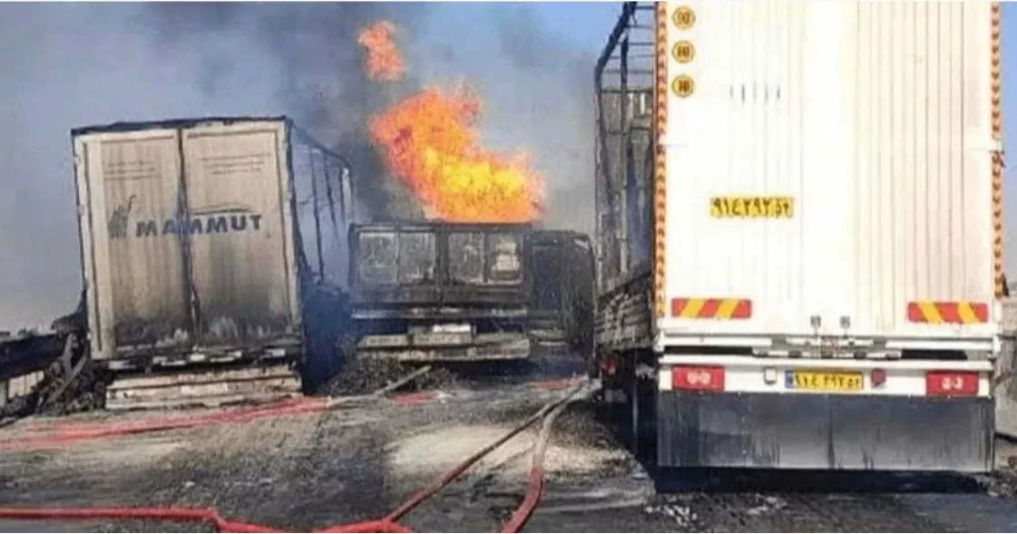 A fuel tanker explosion in west Iran kills 11 and injures 7