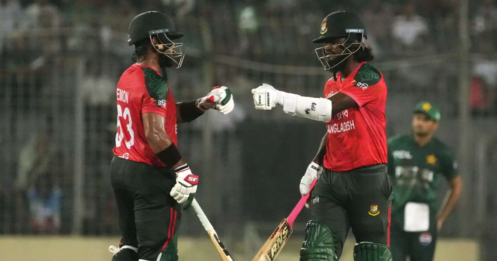 Parvez guides Bangladesh to victory over Pakistan in series opener