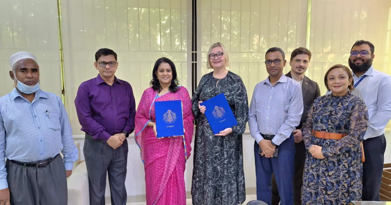 Bangladesh, Sweden sign deal to strengthen climate resilience, biodiversity protection
