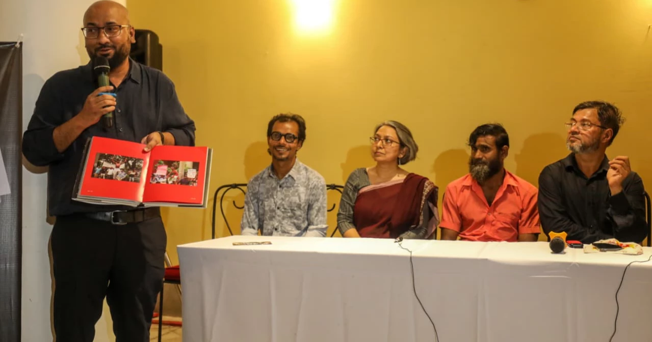 Jibon Ahmed's photographic publication ‘Witness to the Uprising’ launched at AFD