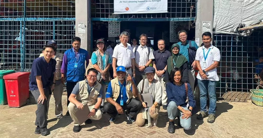 Japanese Deputy Chief of Mission, JCIAD members visit Rohingya facilities in Bhasan Char