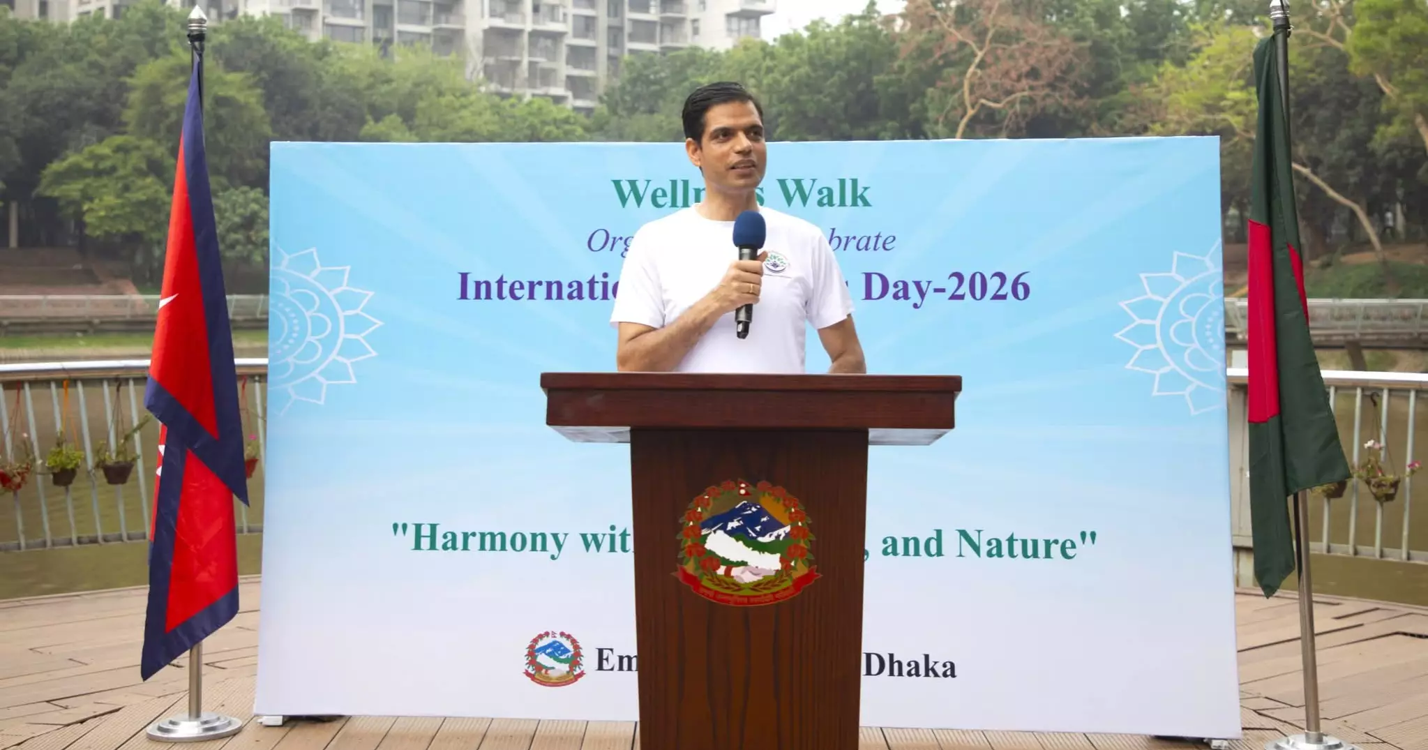 Wellness vital amid wars, inequality, climate crisis: Nepalese Ambassador