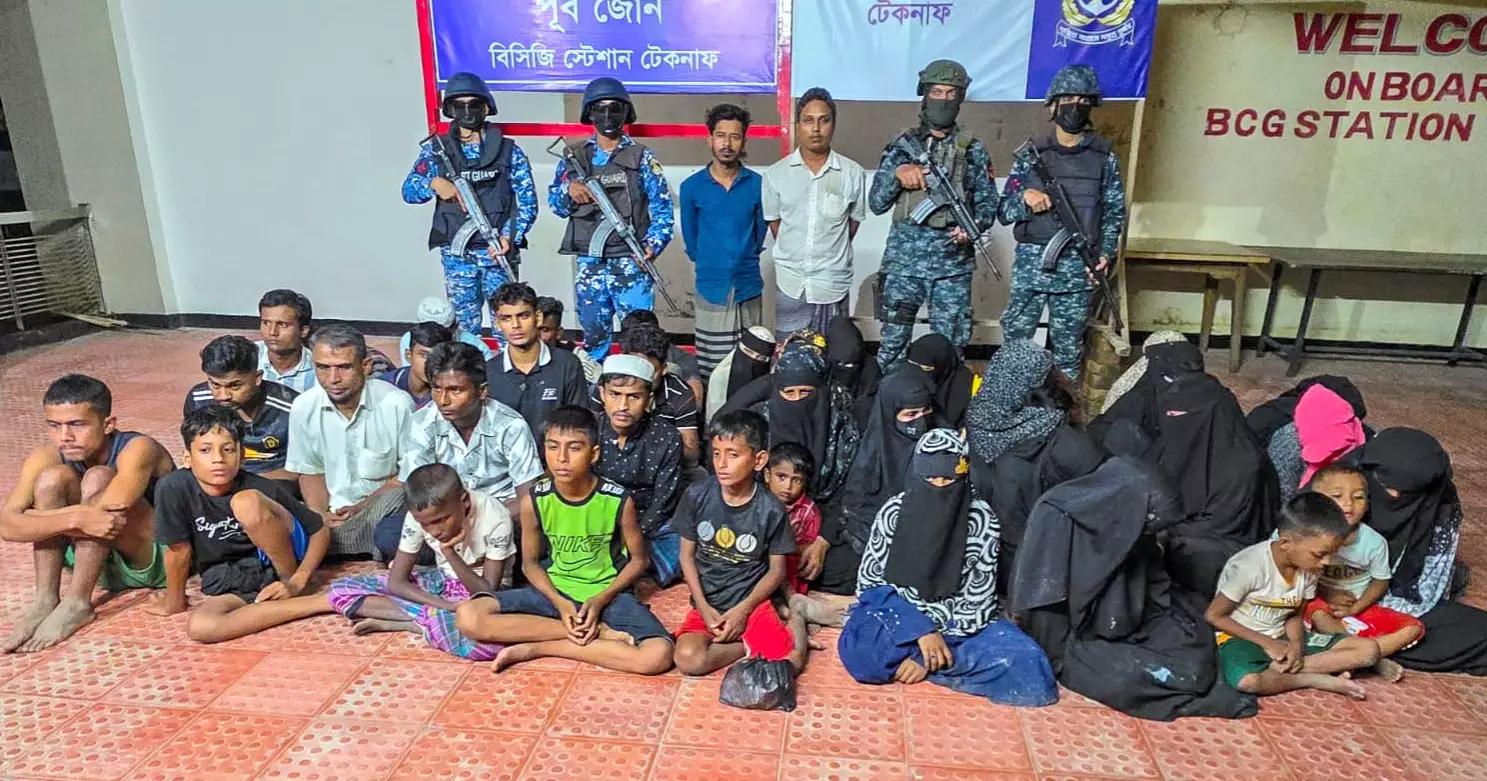Navy, Coast Guard rescue 39 kidnappees in Teknaf; 2 traffickers arrested