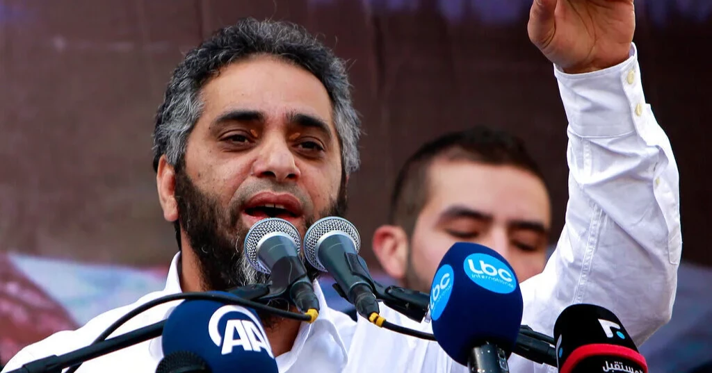 Former Lebanese pop star Fadel Shaker appears in court after 12 years on the run