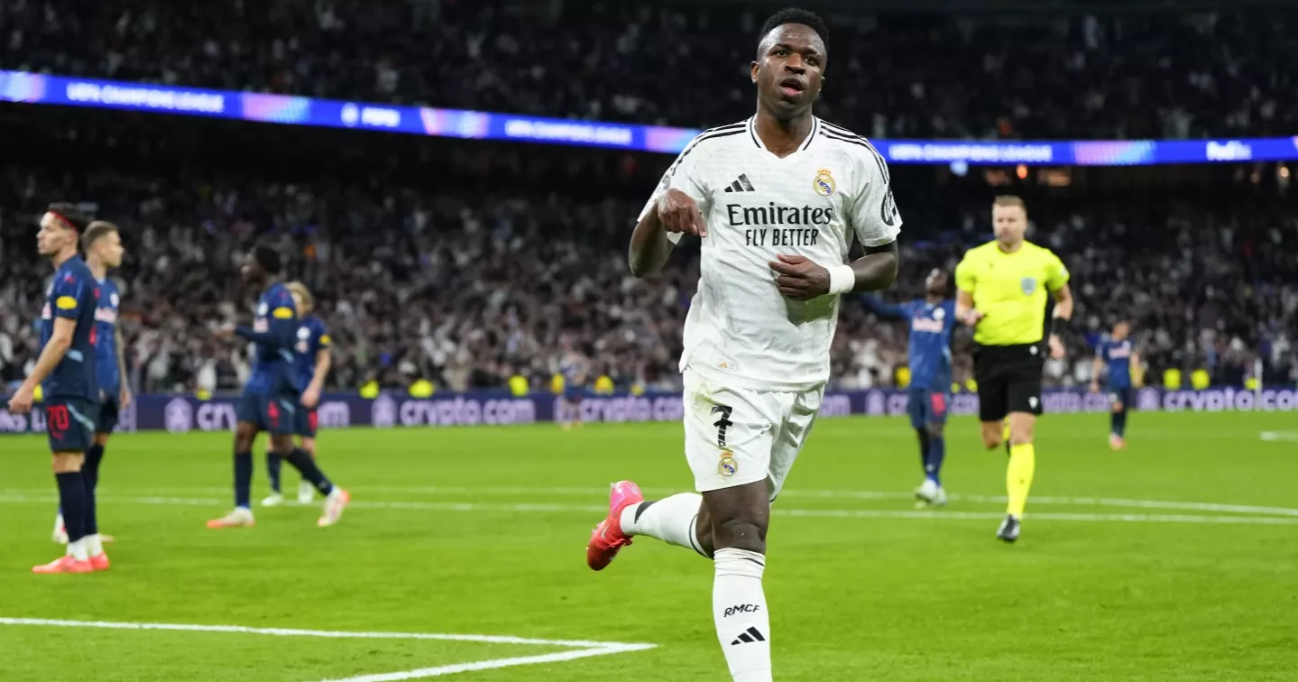 Vinícius Júnior reaches 100 goals with Real Madrid as club advances in Champions League