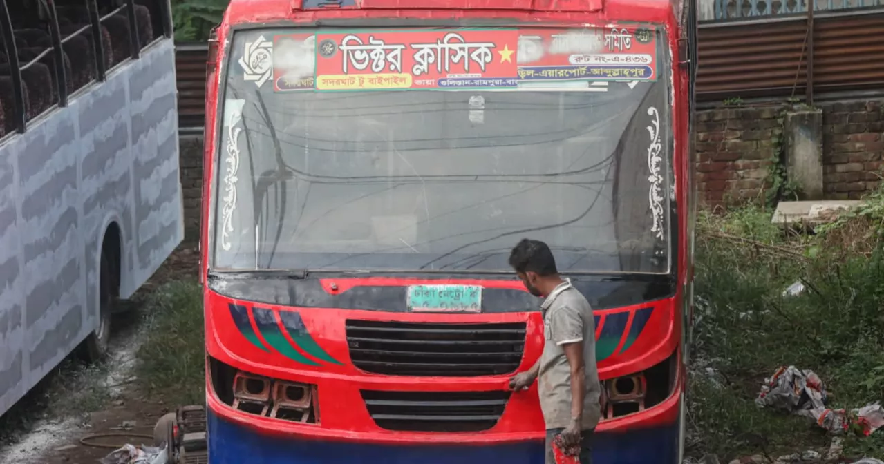 Old buses get a fresh coat of paint, but safety concerns remain