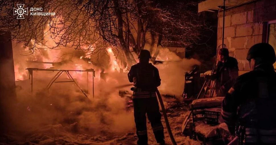 Russia strikes Ukraine with drones and missiles amid freezing winter