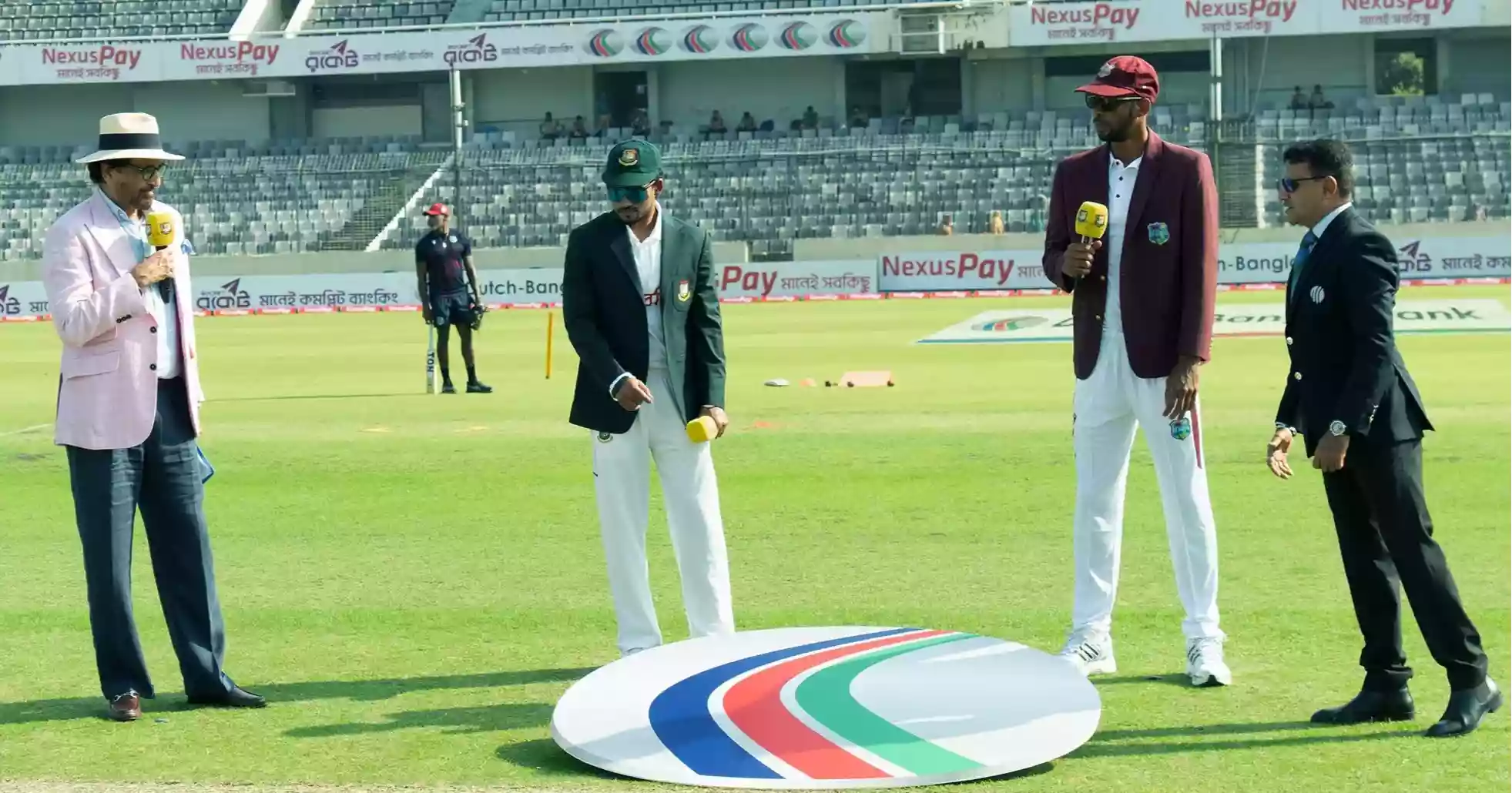 Bangladesh bat first in Mirpur Test as Mushfiqur misses out with finger injury
