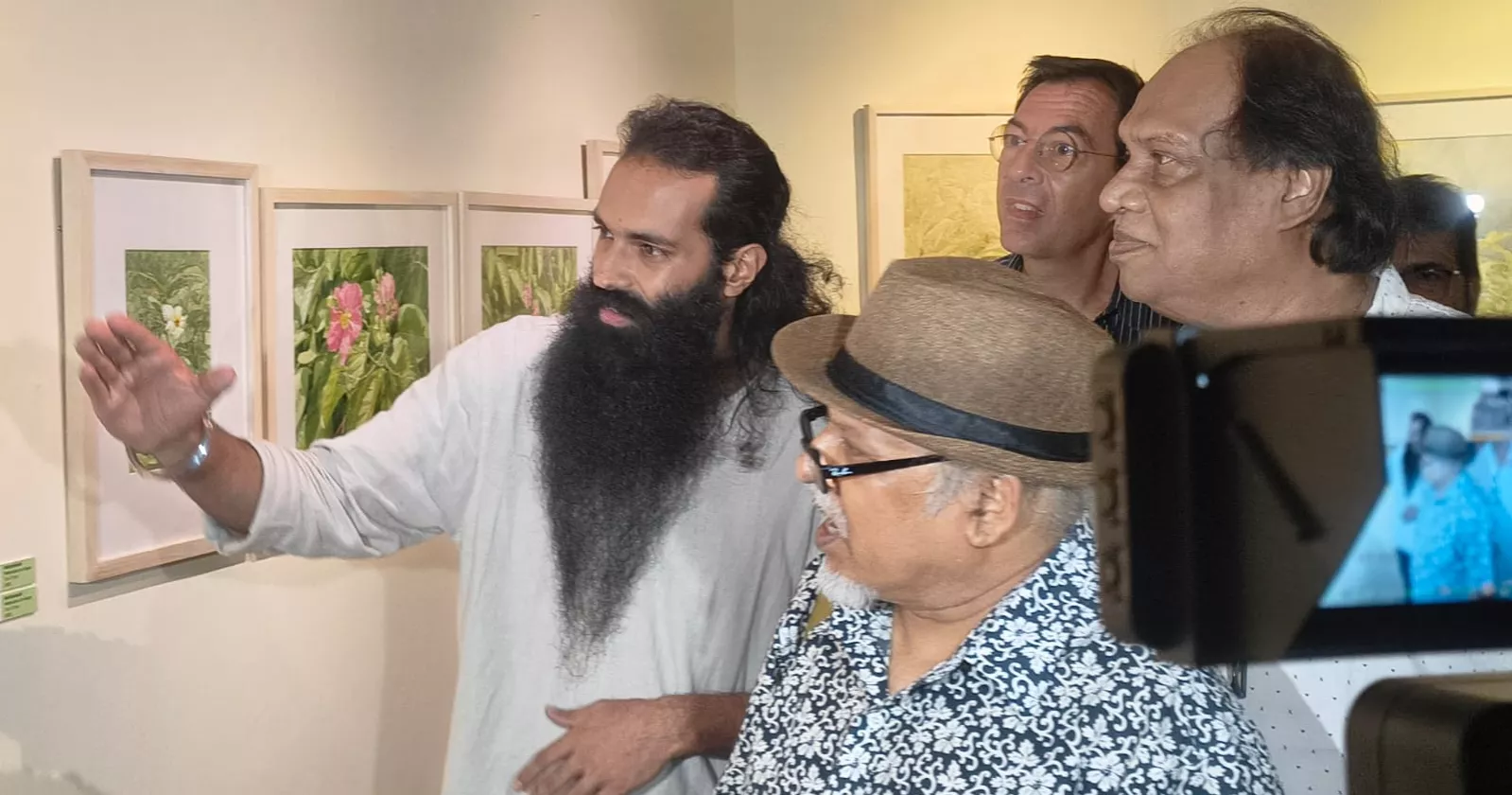 ‘Splendor of Green’ showcases Tonmoy’s nature-inspired paintings at AFD