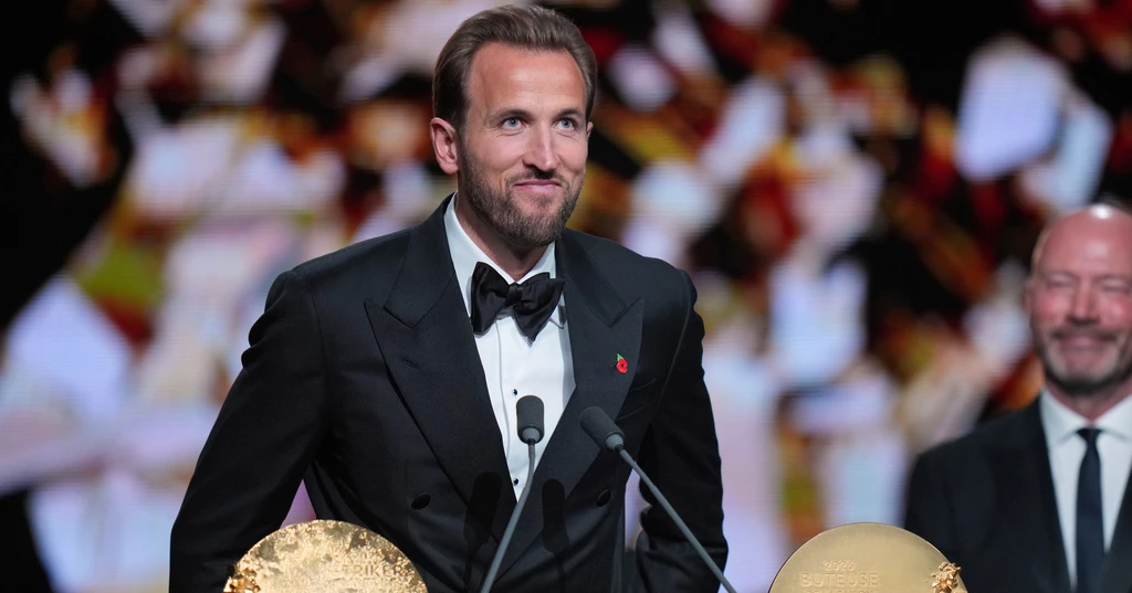 Kane becomes first Englishman in 25 years to win Ballon d’Or, Putellas claims third