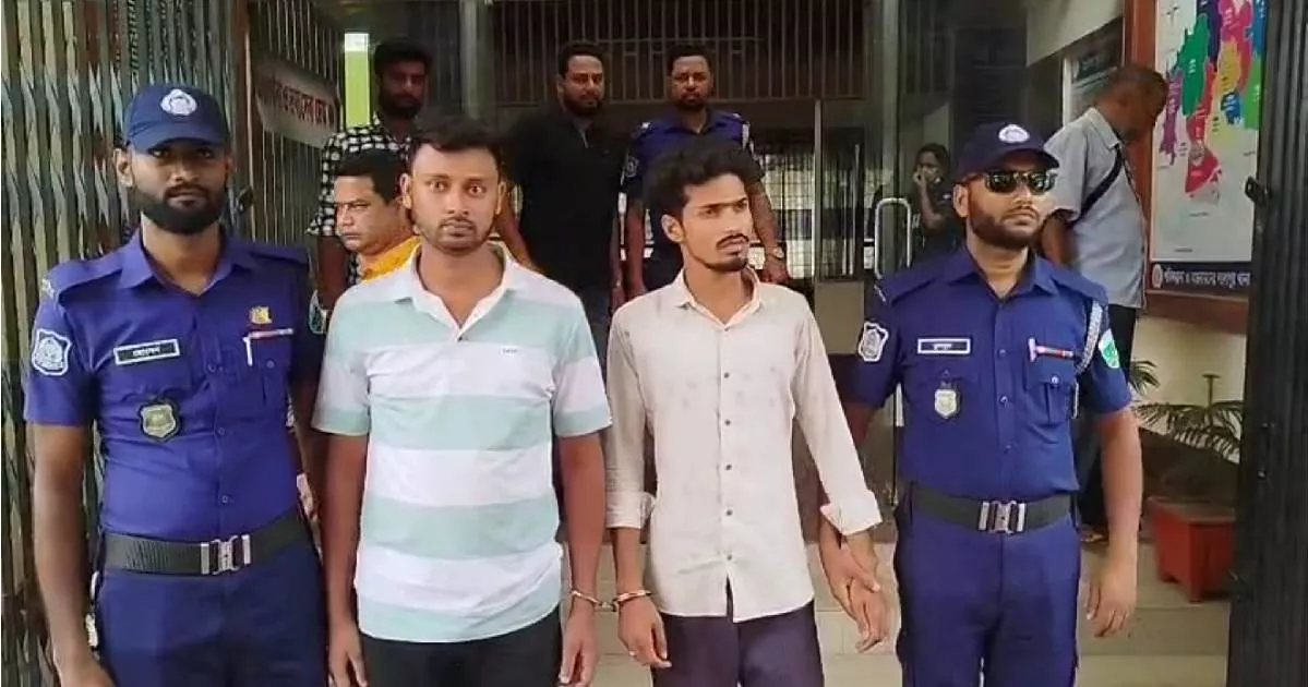 Harassment of Russian nationals: 2 TikTokers held in Natore