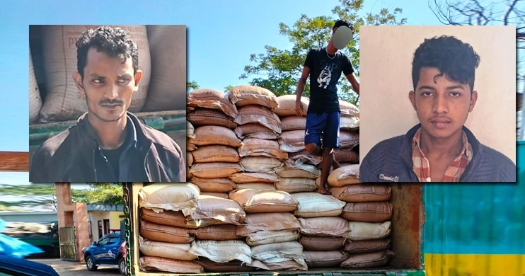 431 sacks of smuggled sugar seized, 2 arrested