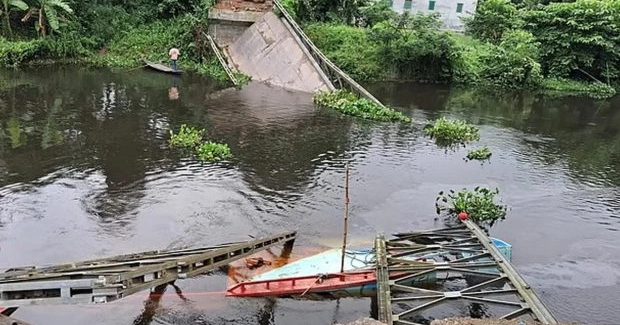 Bailey bridge collapse disrupts direct Dhaka link for thousands in Chandpur