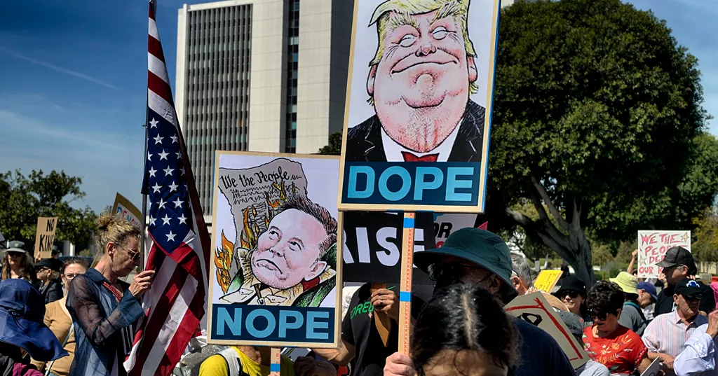 'Hands Off!' protests against Trump and Musk are planned across the US