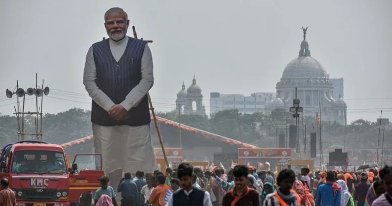 Election Commission trends show BJP ahead in West Bengal, Assam