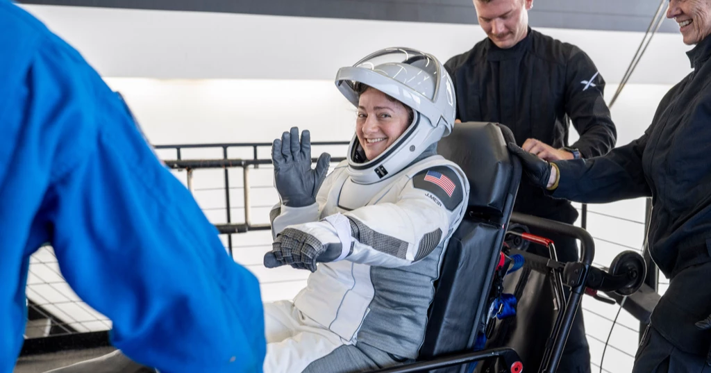 Four astronauts return to Earth after eight months in space