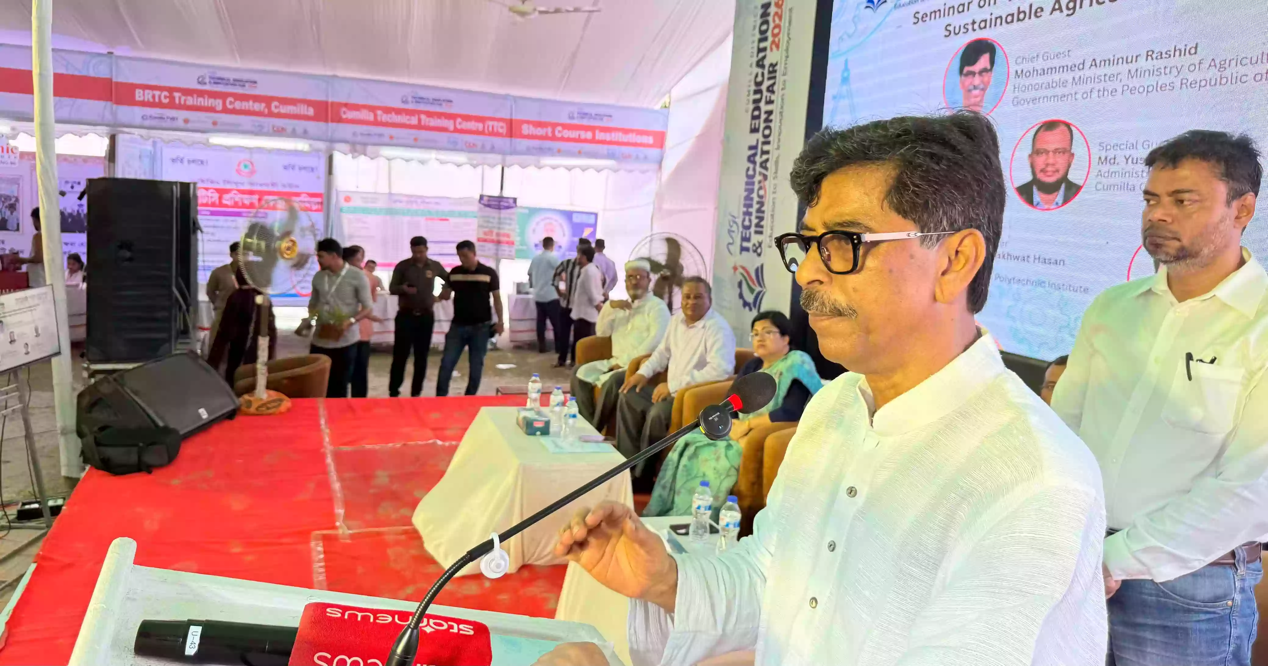 Safe food production, technical education key to advancing country: Agriculture Minister