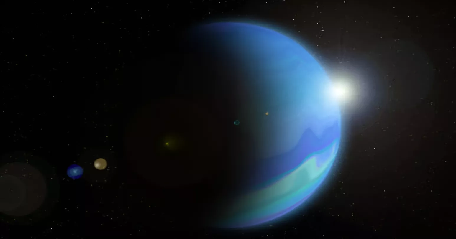 Astronomers detect possible ancient cluster beyond Neptune