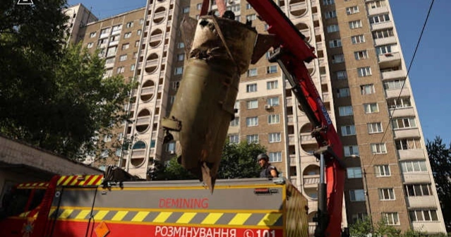Ukraine says drone strike sets major oil refinery ablaze in southern Russia