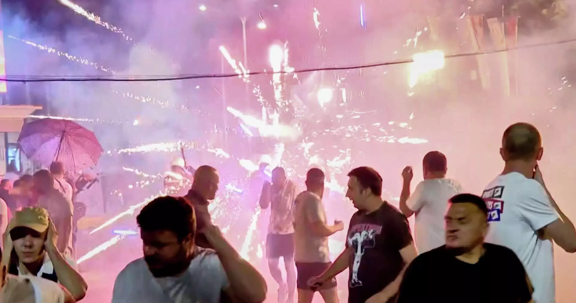 Serbia protests escalate, several injured in Clashes