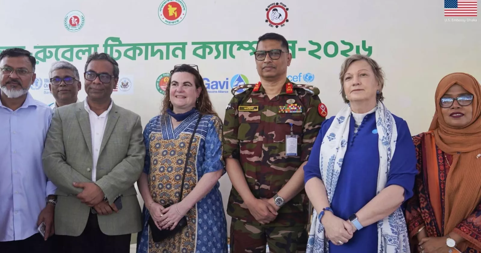 US backs measles-rubella vaccination campaign in Bangladesh