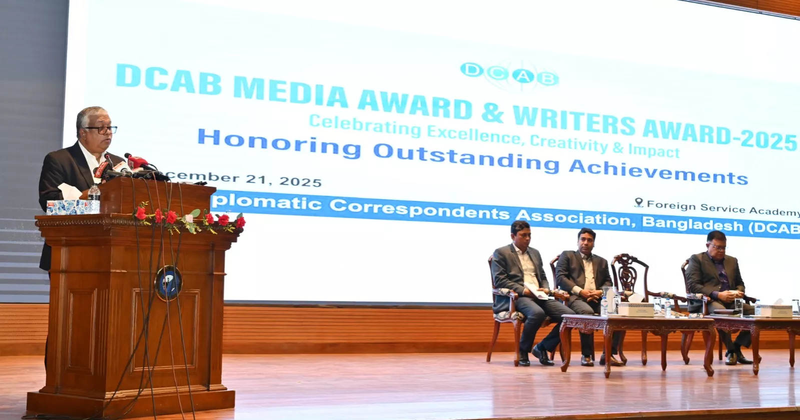 DCAB honours journalists with ‘Media Award-2025’ for excellence
