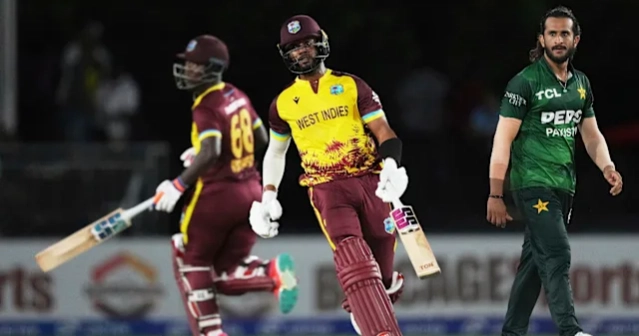 Hasan Nawaz guides Pakistan to five-wicket win over West Indies