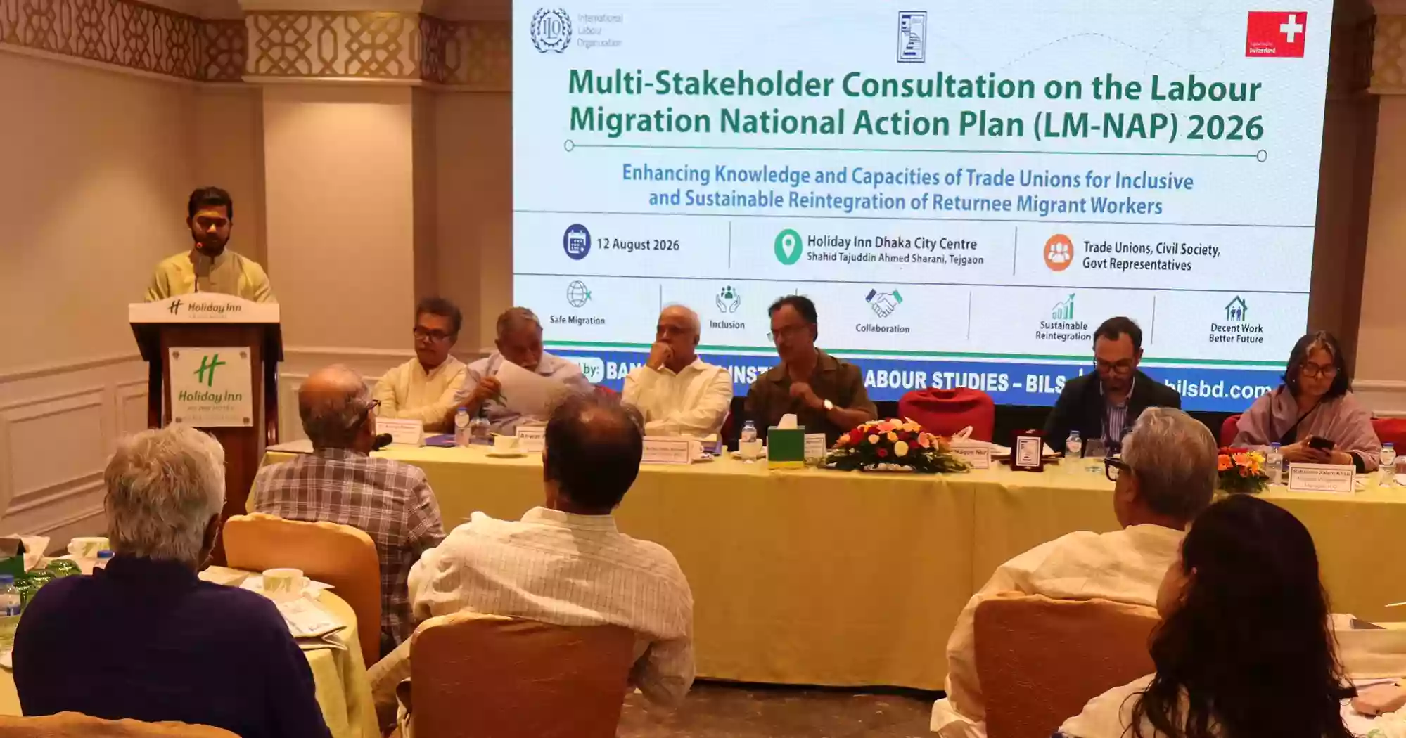 Stakeholders call for rights-based, inclusive labour migration policy at BILS’ workshop
