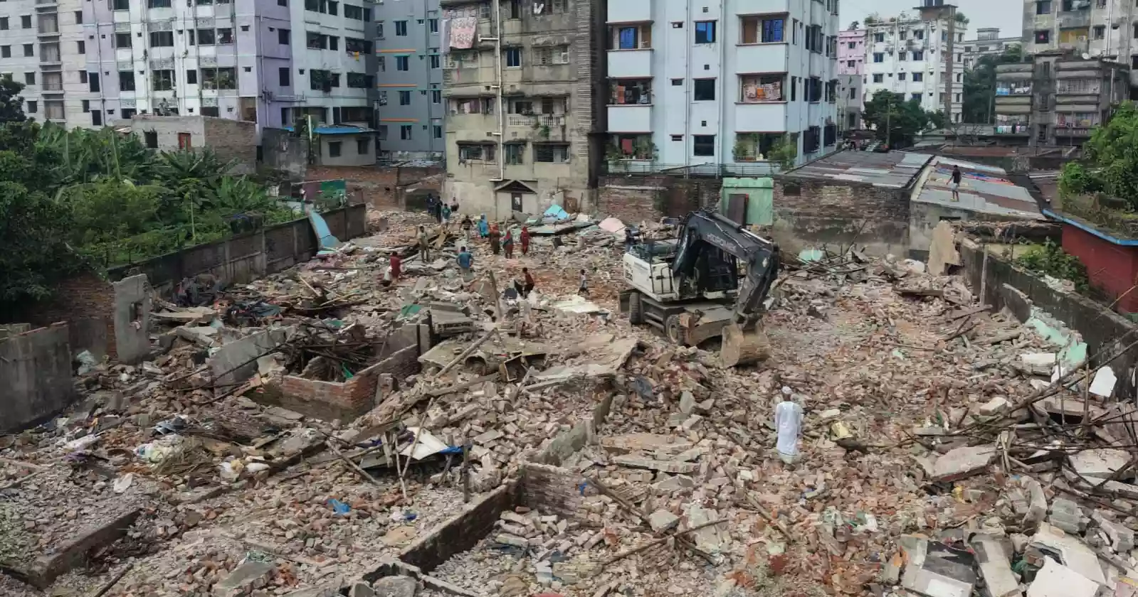 Police release statement on eviction of IG Gate Colony slum in Shyampur
