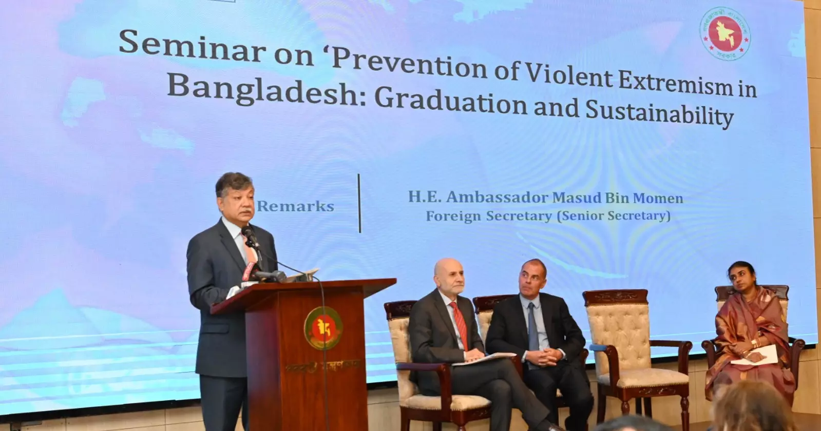 Bangladesh cannot compromise with the ‘zero tolerance’ approach to terrorism: FS