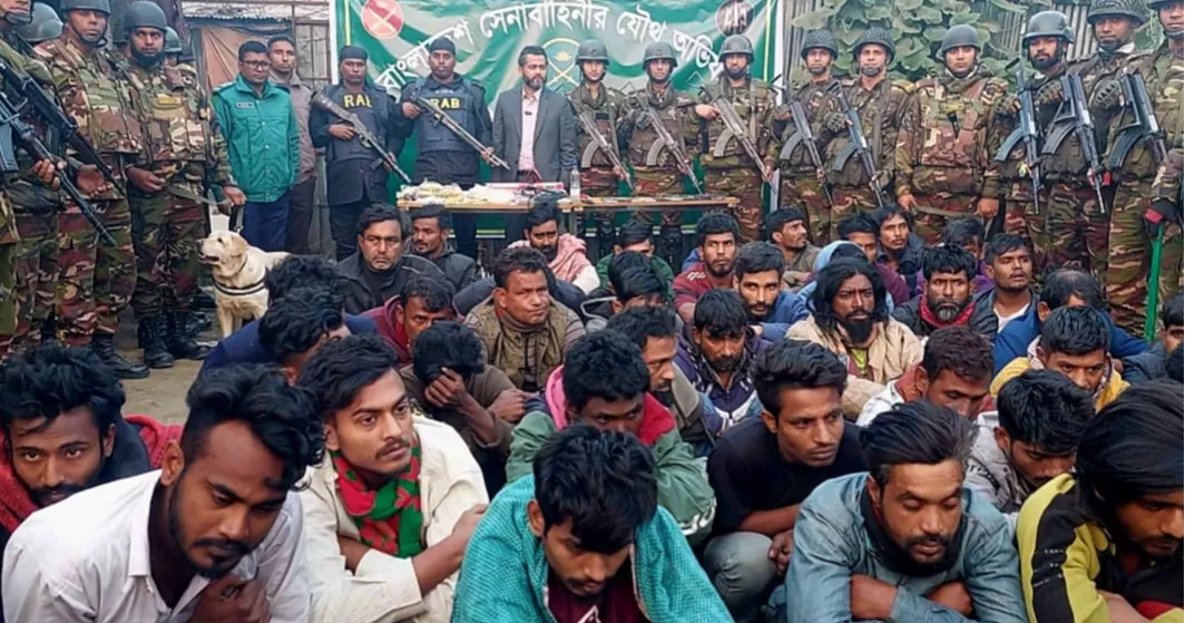 35 detained in Task Force raids in Tongi