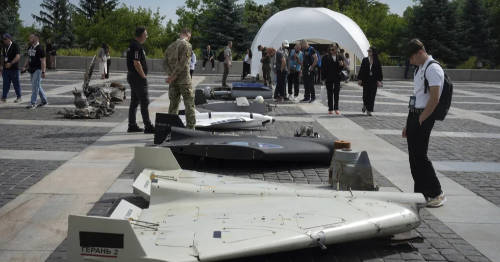 Russian drone strike kills a married couple and injures 17 others, Ukraine says